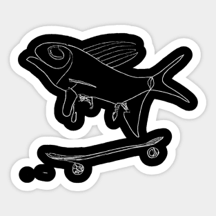 Fishy2w Sticker